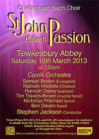 St John Passion - J S Bach