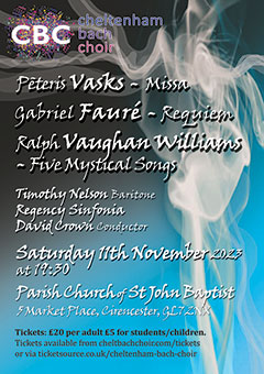  Peteris Vask and Gabriel Faure. Performed on 11 November 2023